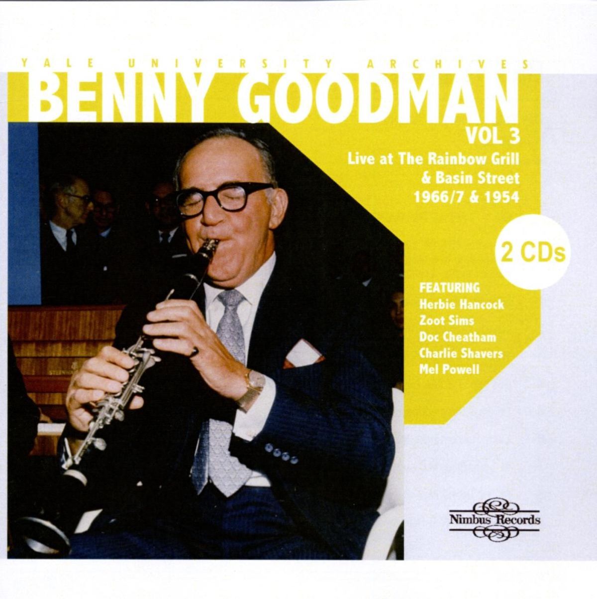 Afbeelding van Benny Goodman - Yale University Archives - Vol 3