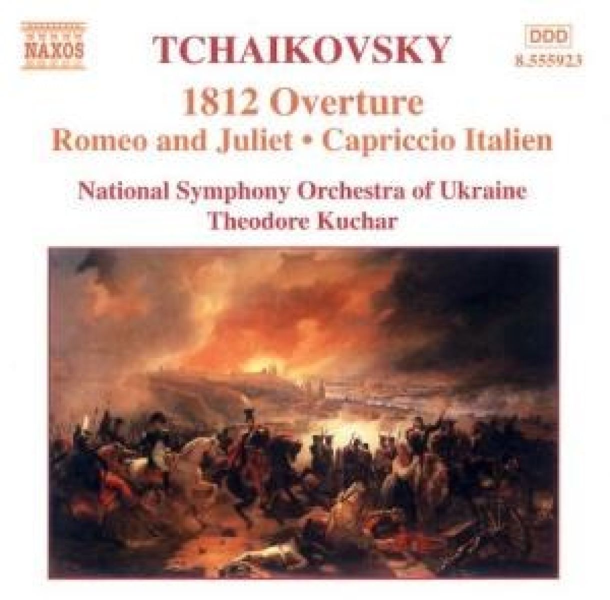 Afbeelding van National Symphony Orchestra Of Ukraine, Theodore Kuchar - Tchaikovsky: 1812 Overtures/Romeo & Juliet/Capriccio Italien