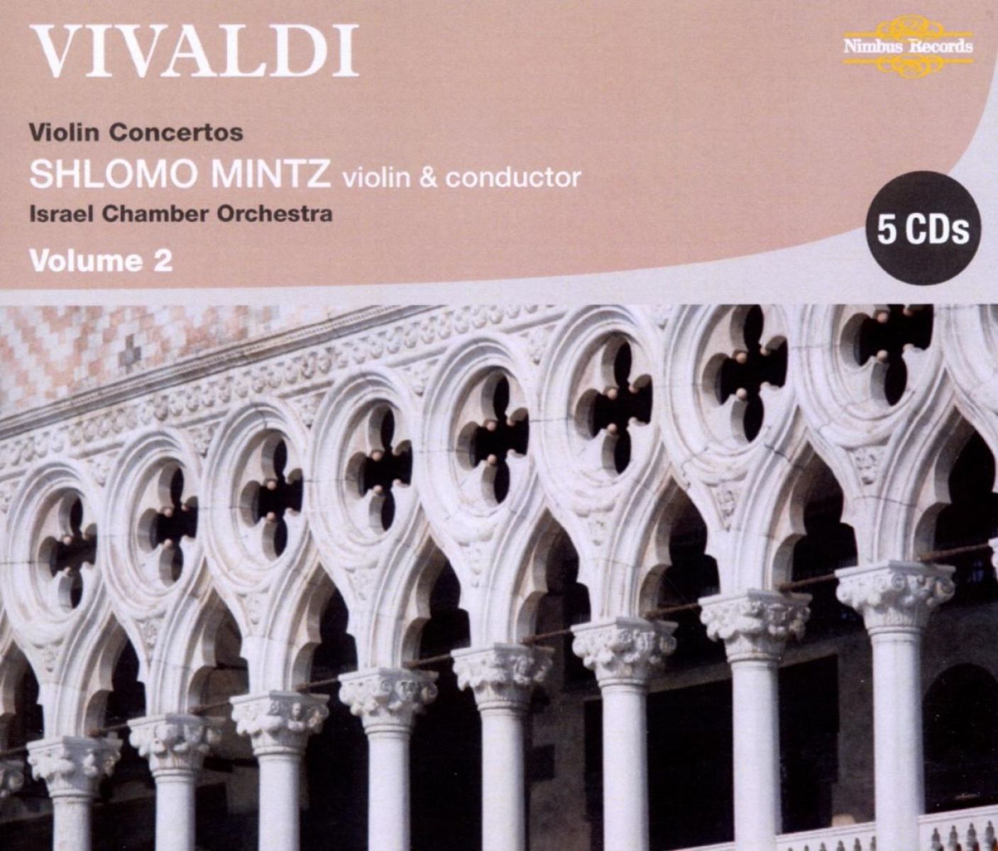 Afbeelding van Israel Chamber Orchestra, Shlomo Mintz - Vivaldi: Violin Concertos Volume 2