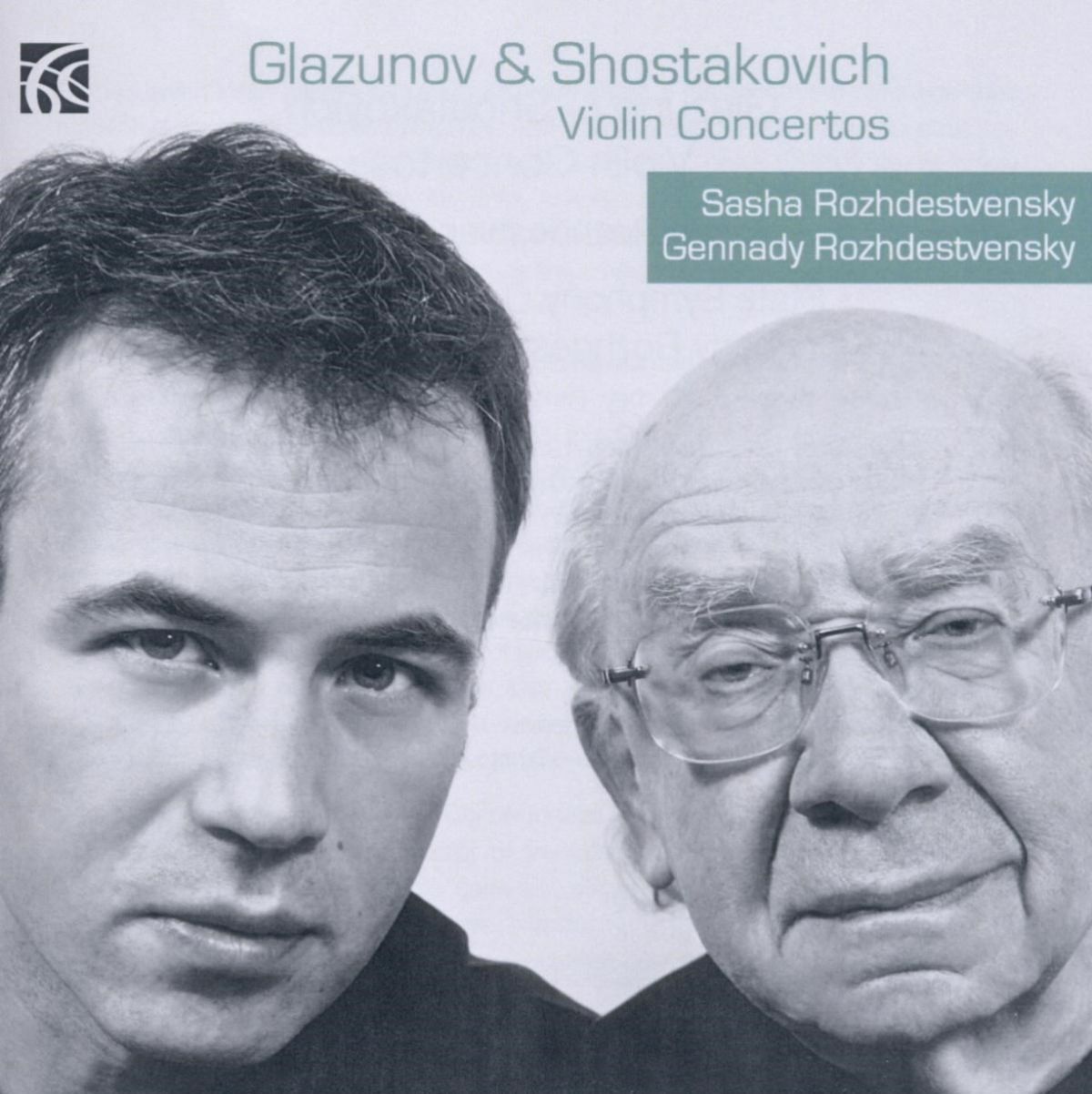 Afbeelding van Sasha Rozhdestvensky, State Symphony Capella Of Russia, Gennadi Rozhdestvensky - Glazounov & Shostakovich: Violin Concertos