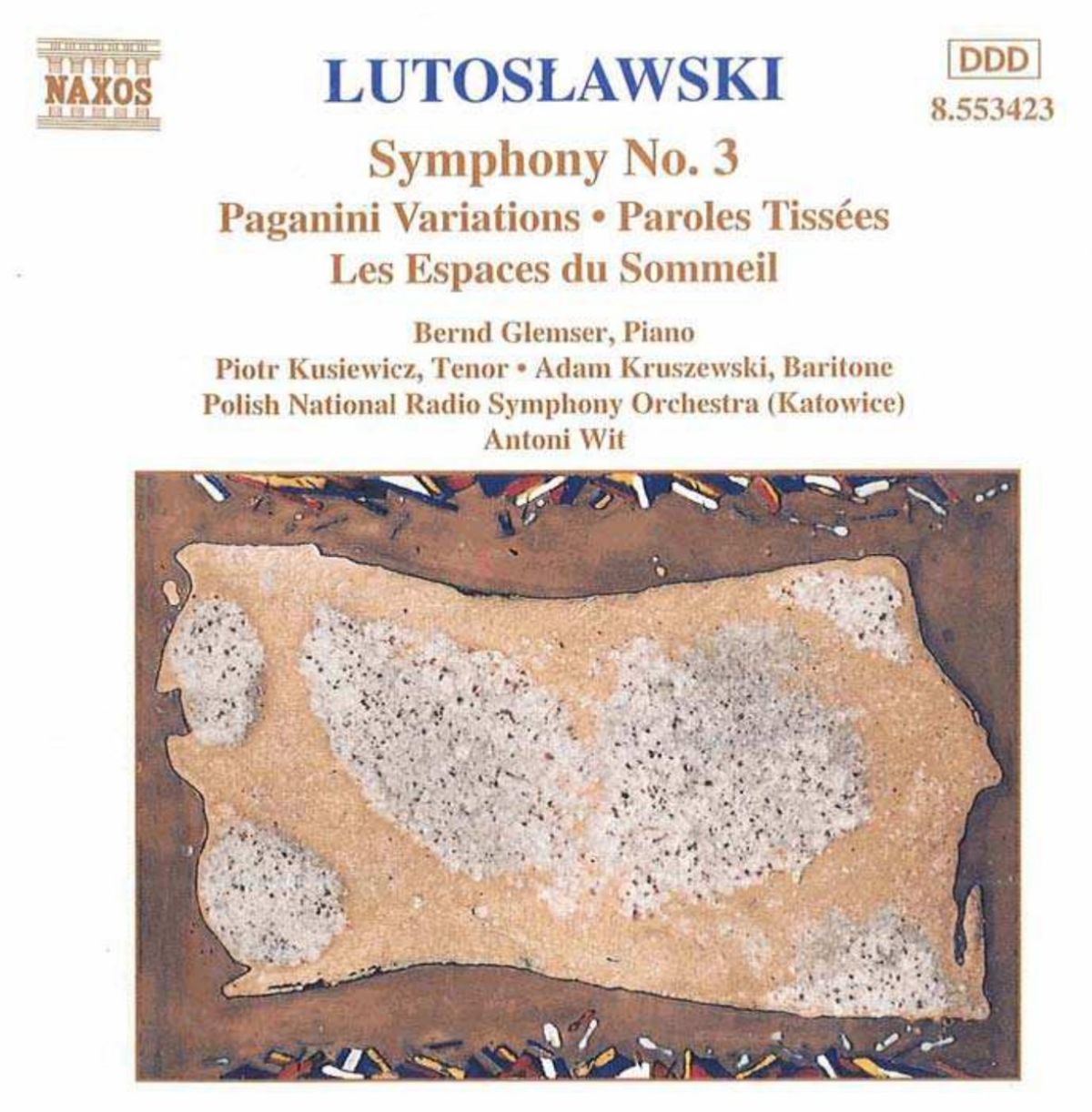 Afbeelding van Polish National Radio Symphony Orchestra, Antoni Wit - Lutoslawski: Symphony No.3