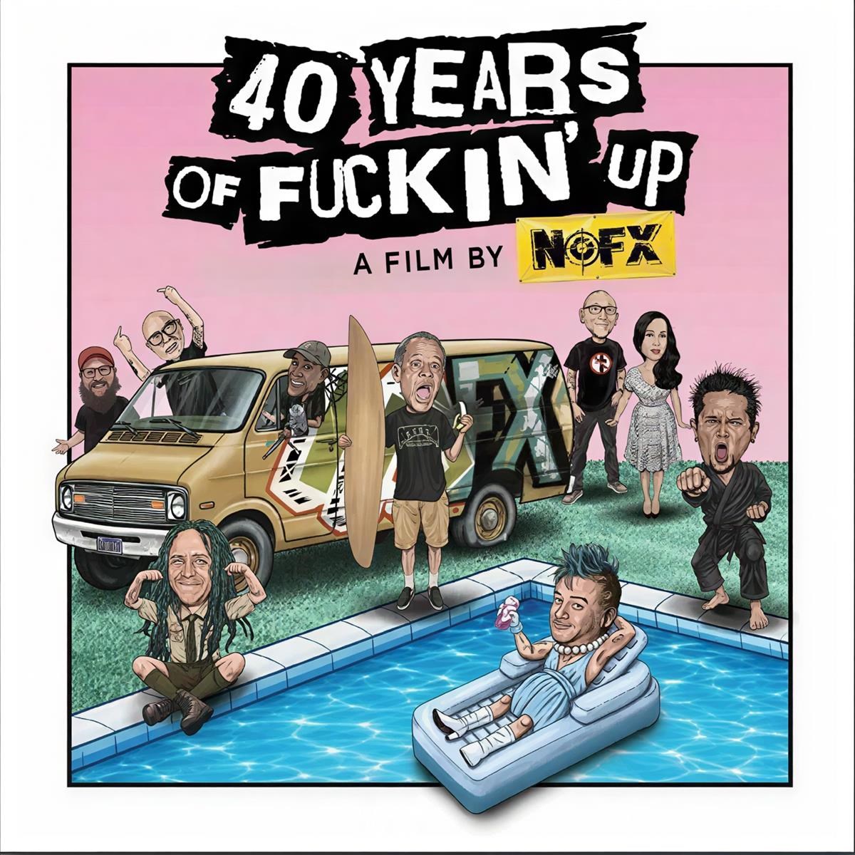 Afbeelding van NOFX - 40 Years Of Fuckin' Up