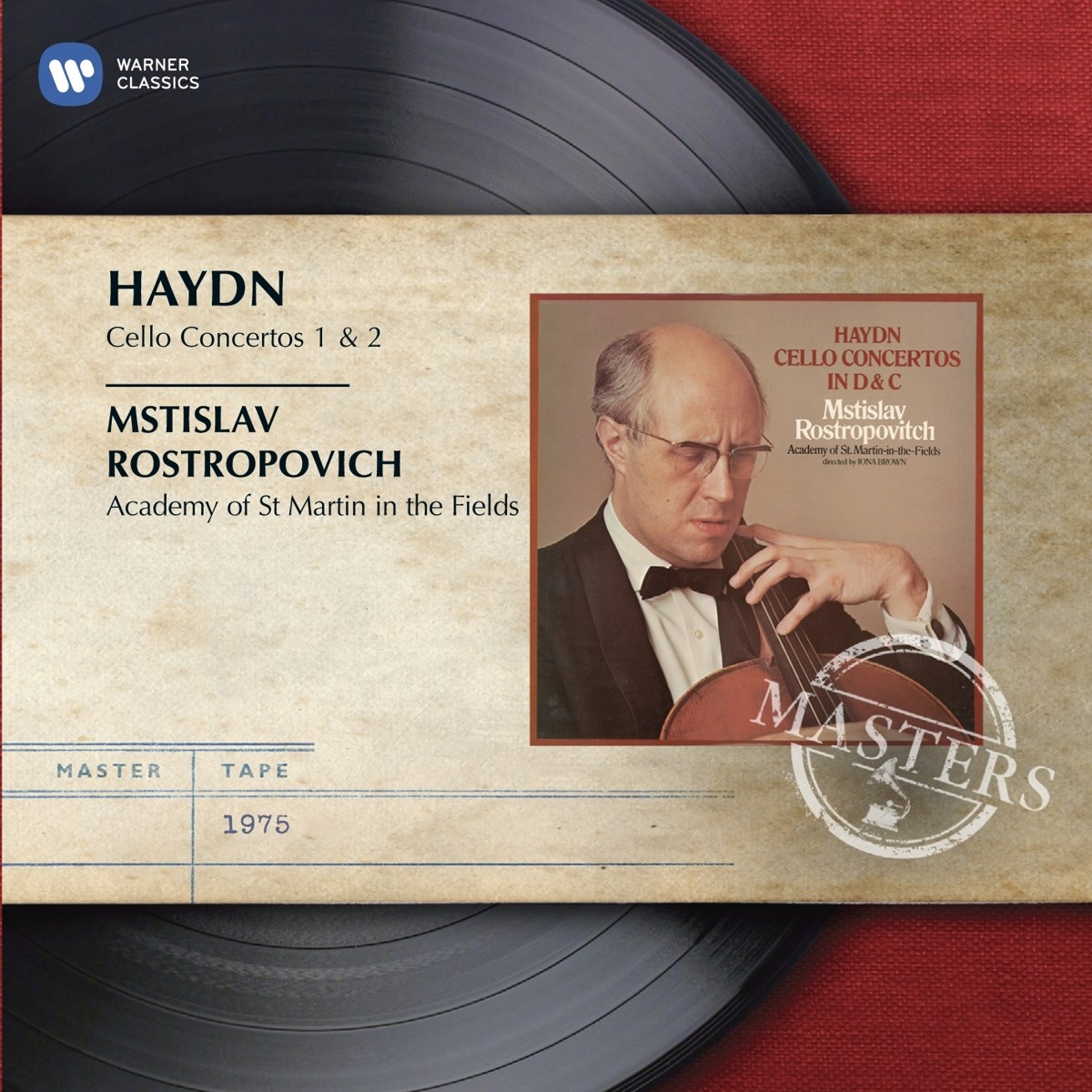 Afbeelding van Mstislav Rostropovich, The Academy Of St. Martin-in-the-Fields - Cello Concertos 1 & 2