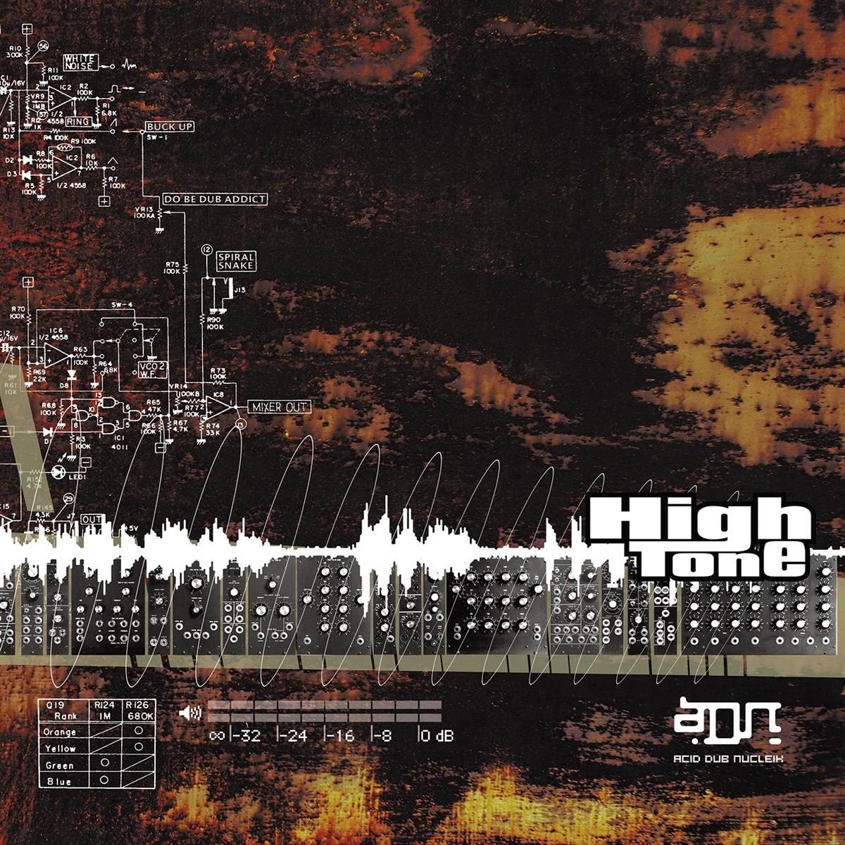 Afbeelding van High Tone - Adn (Acid Dub Nucleik)