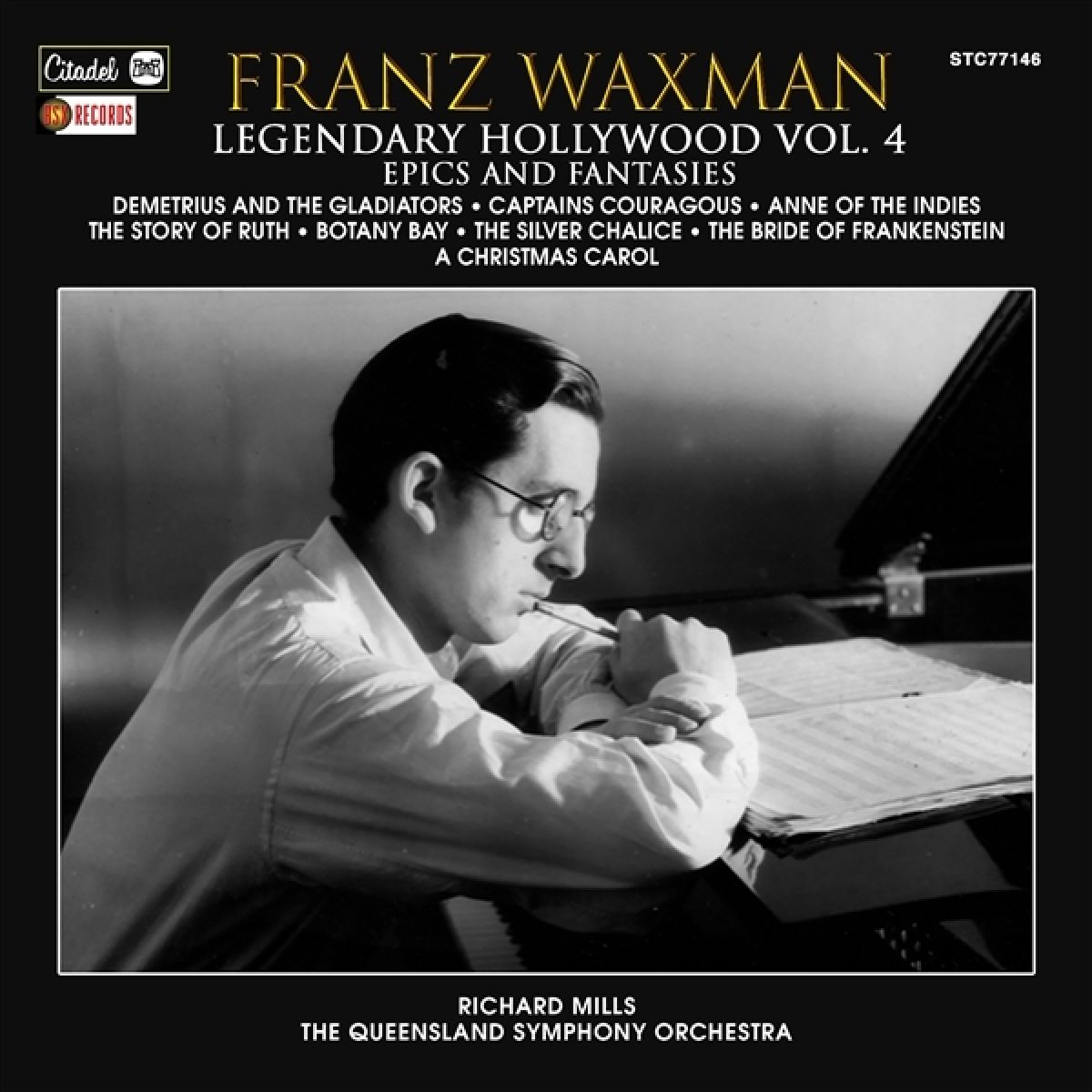 Afbeelding van Queensland Symphony Orchestra, Richard Mills - Franz Waxman: Legendary Hollywood Vol.4