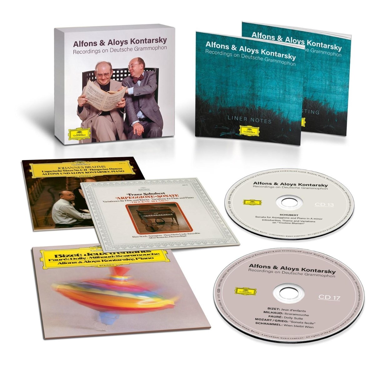 Afbeelding van Aloys Kontarsky & Alfons Kontarsky - Recordings On Deutsche Grammophon