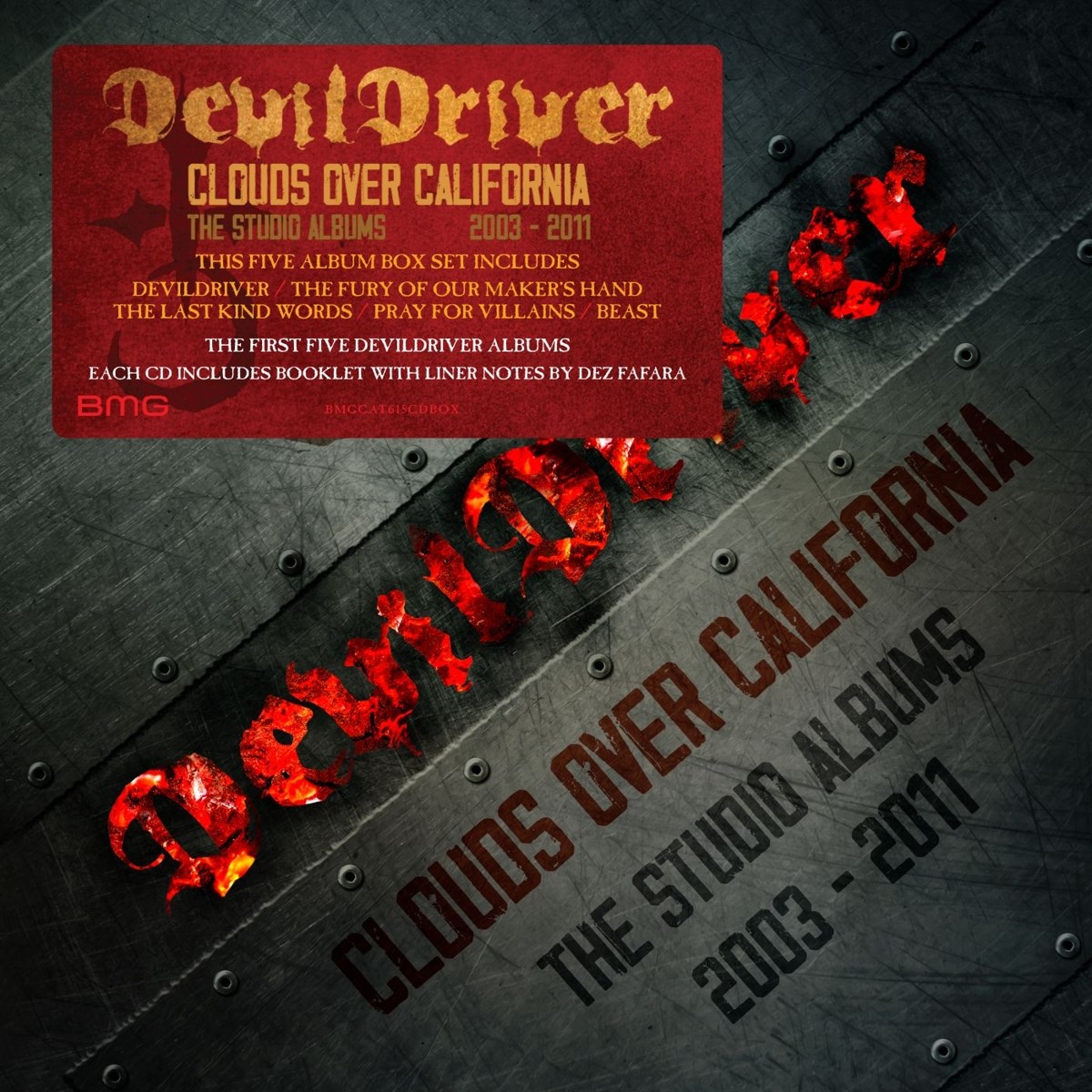 DevilDriver - Clouds Over California : The Studio Albums 2003 - 2011