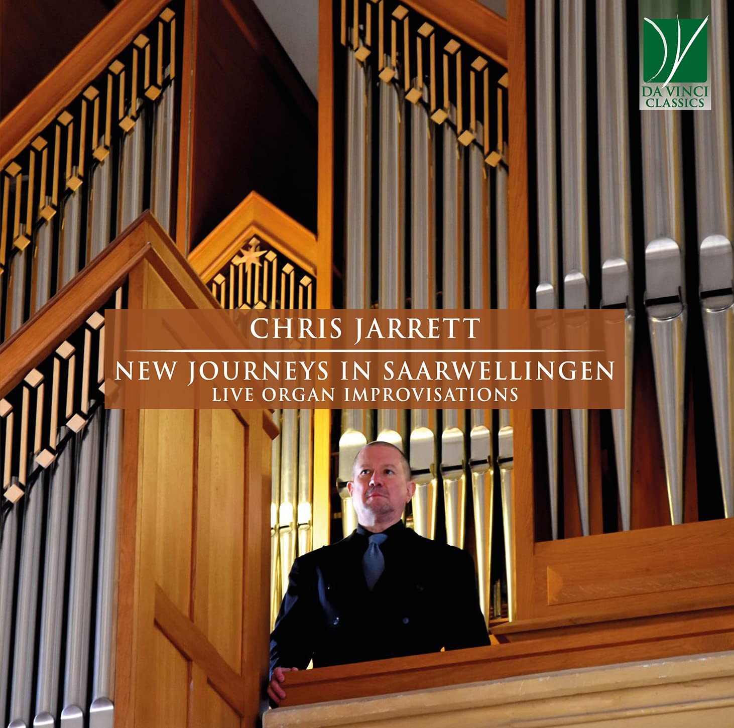 Afbeelding van Chris Jarrett - New Journeys In Saarwellingen - Live Organ Improvisations