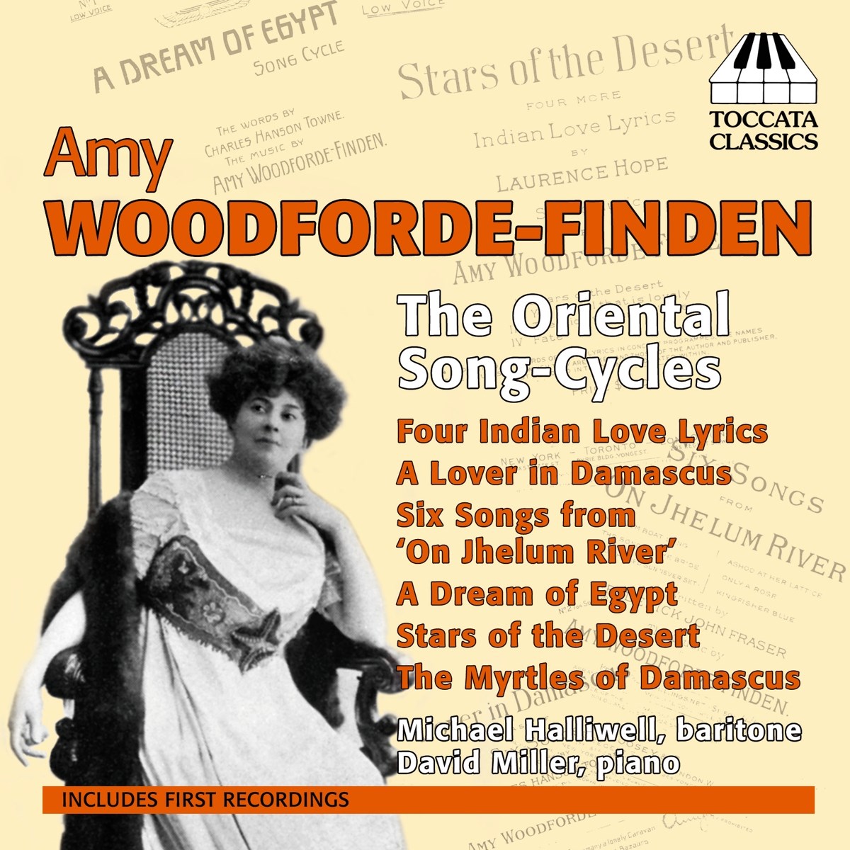Afbeelding van Michael Halliwell & David Miller - Woodforde-Finden: The Oriental Song-Cycles