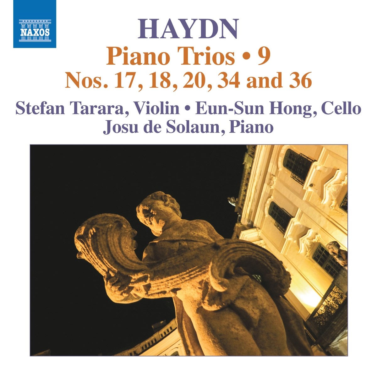 Afbeelding van Stefan Tarara, Eun-Sun Hong, Josu De Solaun - Haydn: Piano Trios, Vol. 9