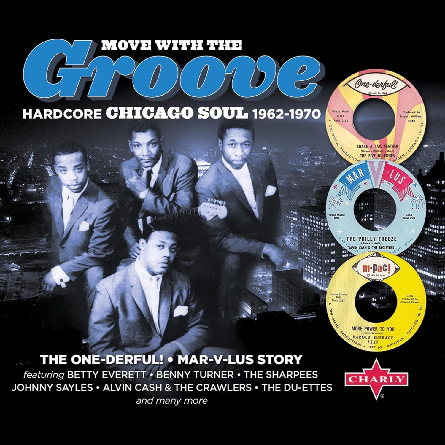 Afbeelding van Various Artists - Move With The Groove (Hardcore Chicago Soul 1962-1970)