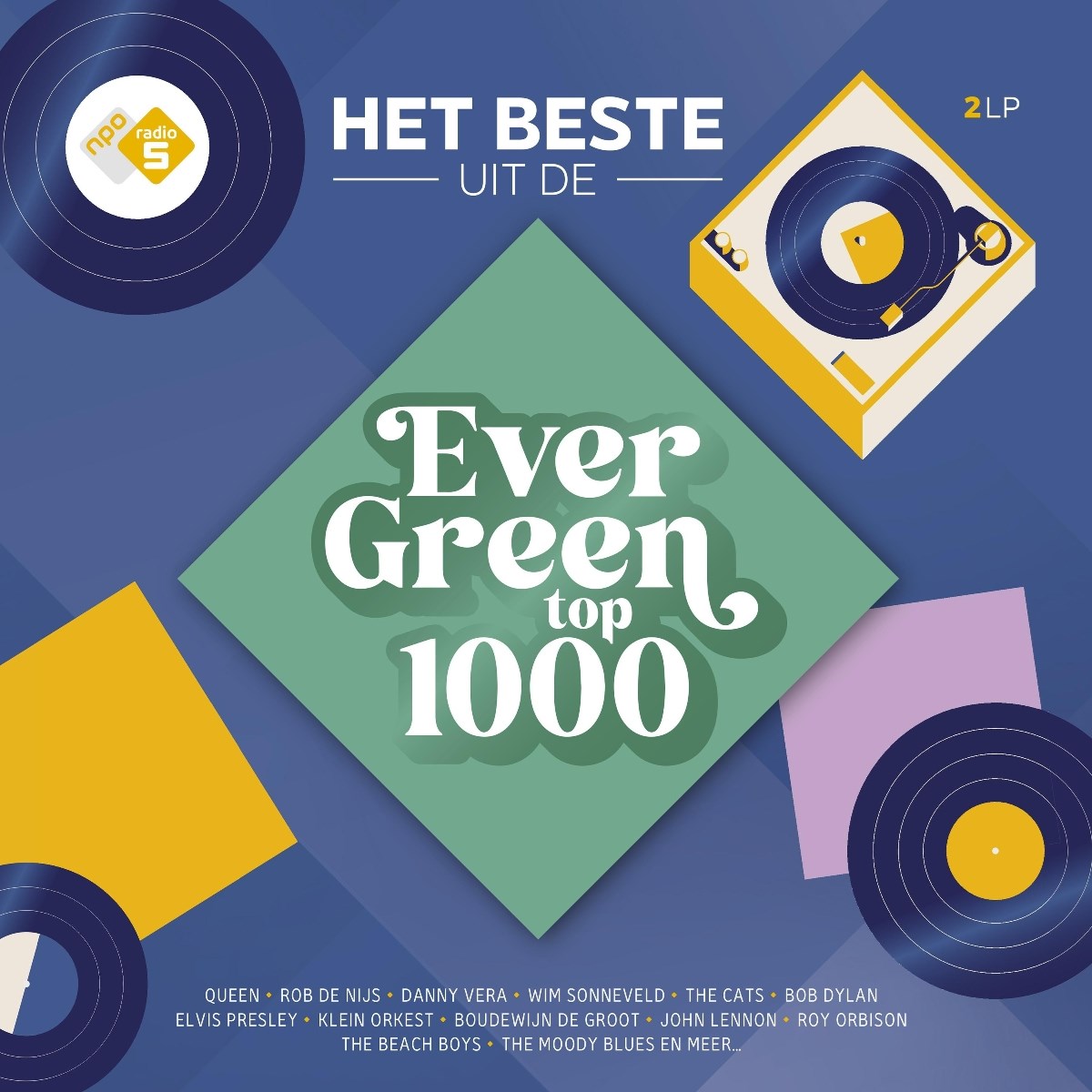 Afbeelding van Various Artists - Het Beste Uit De Evergreen Top 1000