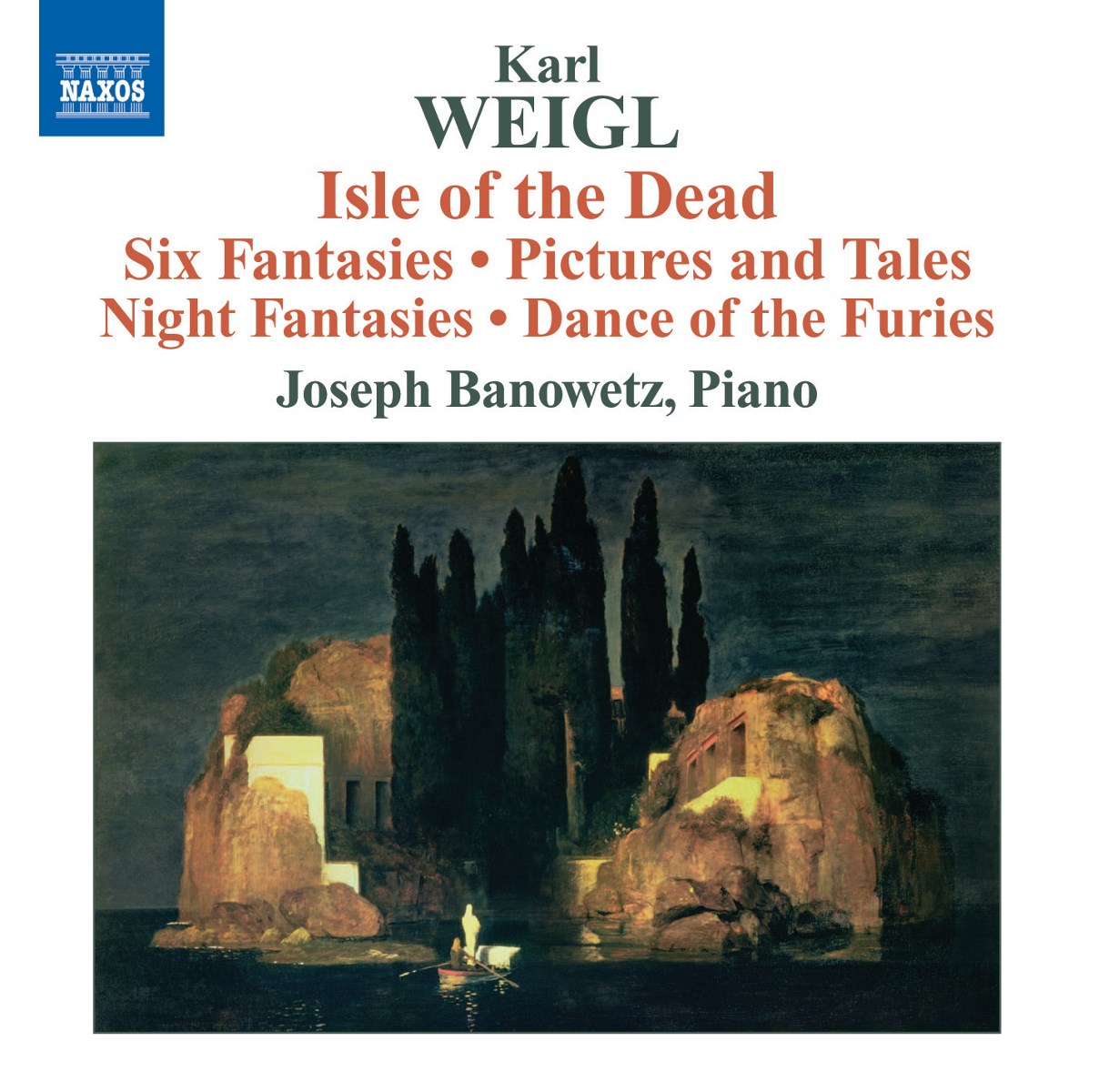 Afbeelding van Joseph Banowetz - Weigl: Isle Of The Dead | Six Fantasies | Pictures And Tales | Night Fantasies | Dance Of The Furies