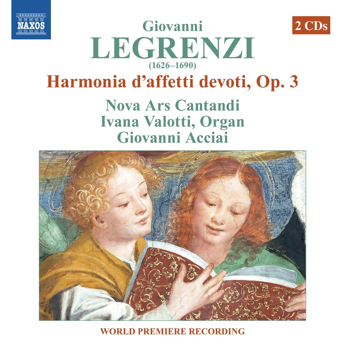 Afbeelding van Nova Ars Cantandi, Ivana Valotti, Giovanni Acciai - Legrenzi: Harmonia D'affetti Devoti, Op. 3