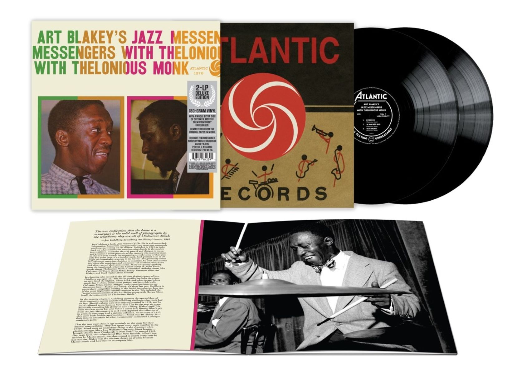 Afbeelding van Art Blakey & The Jazz Messengers With Thelonious Monk - Art Blakey's Jazz Messengers With Thelonious Monk