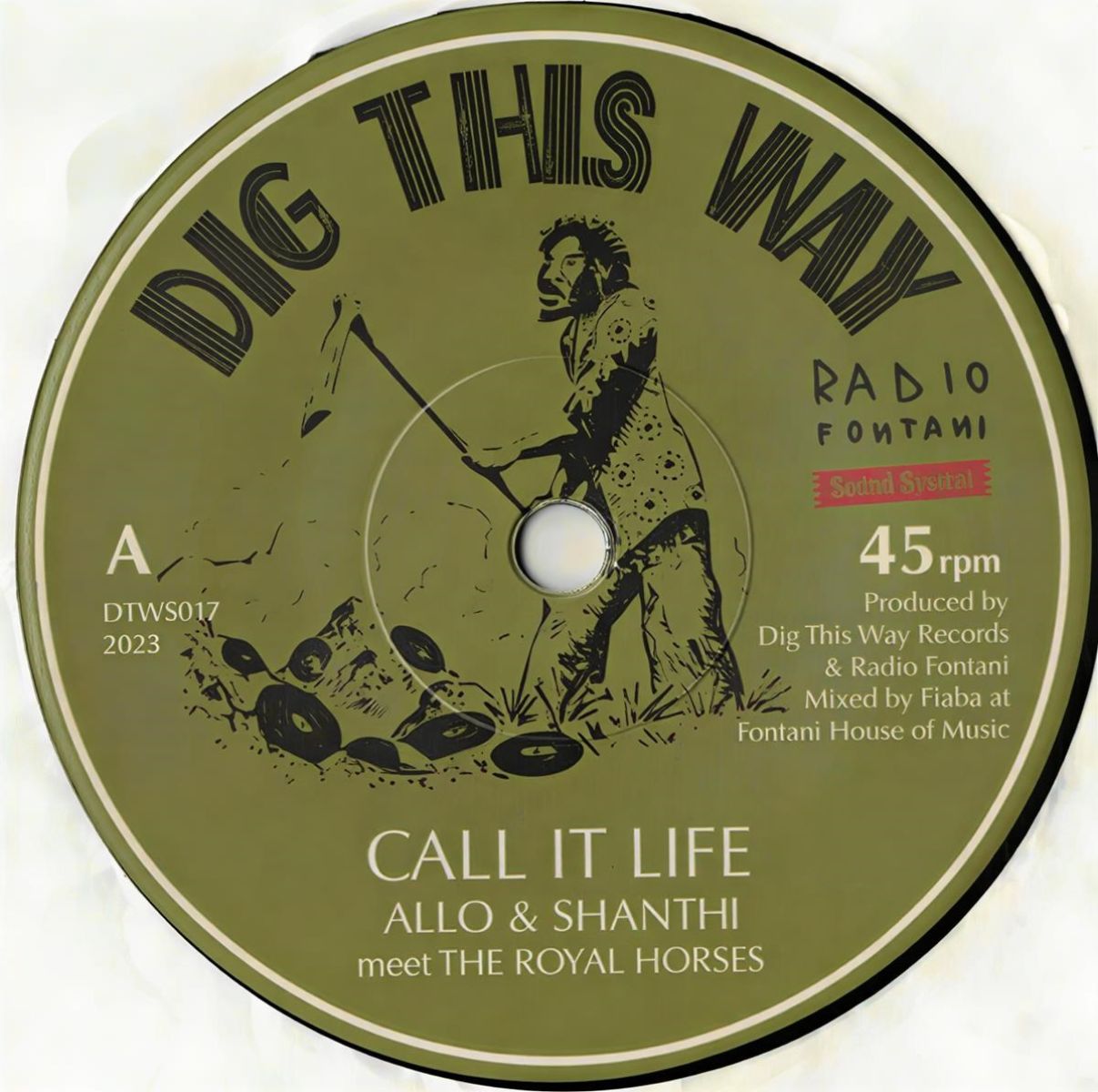 Afbeelding van Allo & Shanthi Meet The Royal Horses & Michael Exodus - Call It Life/Call It Dub