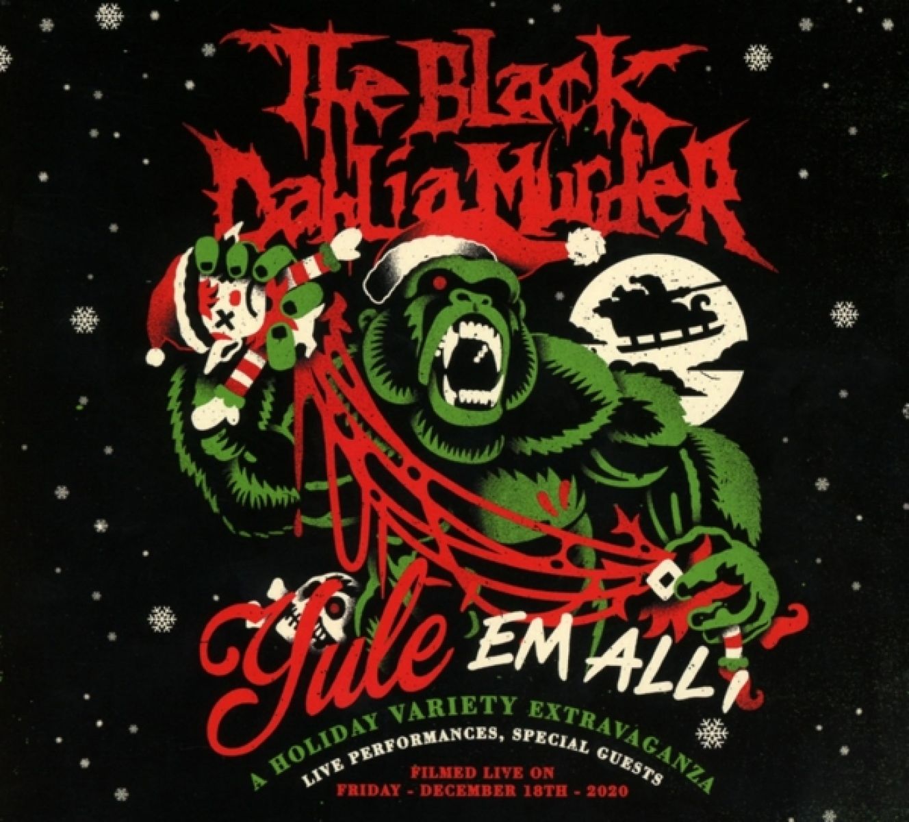 Afbeelding van Black Dahlia Murder - Yule Em All A Holiday Variety