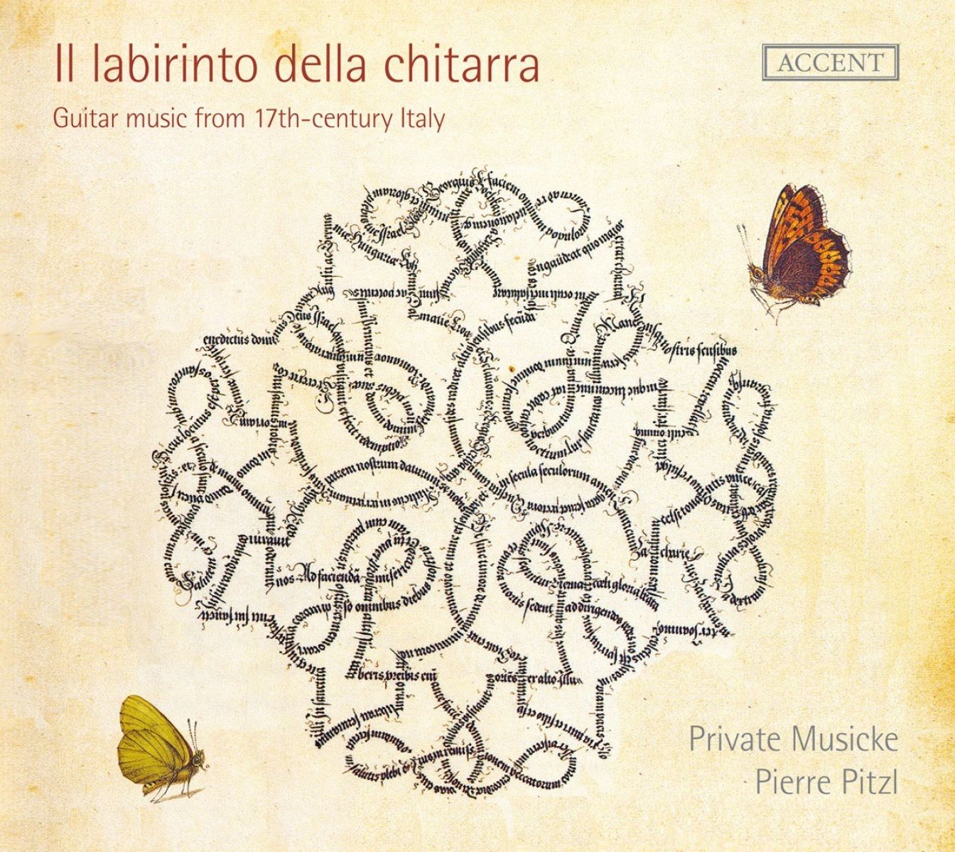 Private Musicke - Private Musicke & Pierre Pitzl Il Labirinto Della Chitara - Gutar Music From 17th-Century Italy