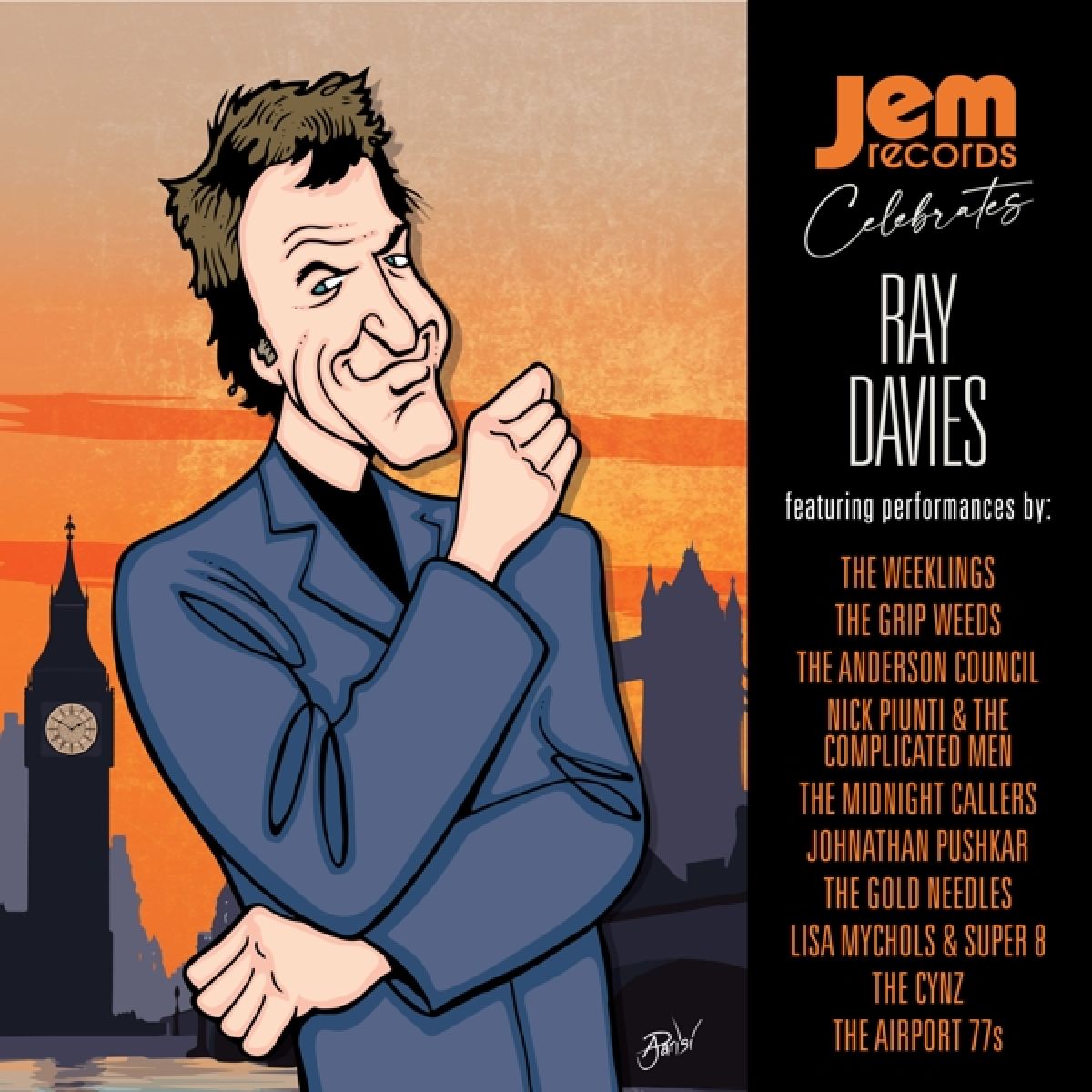 Afbeelding van Jem Records Celebrates Ray Davies