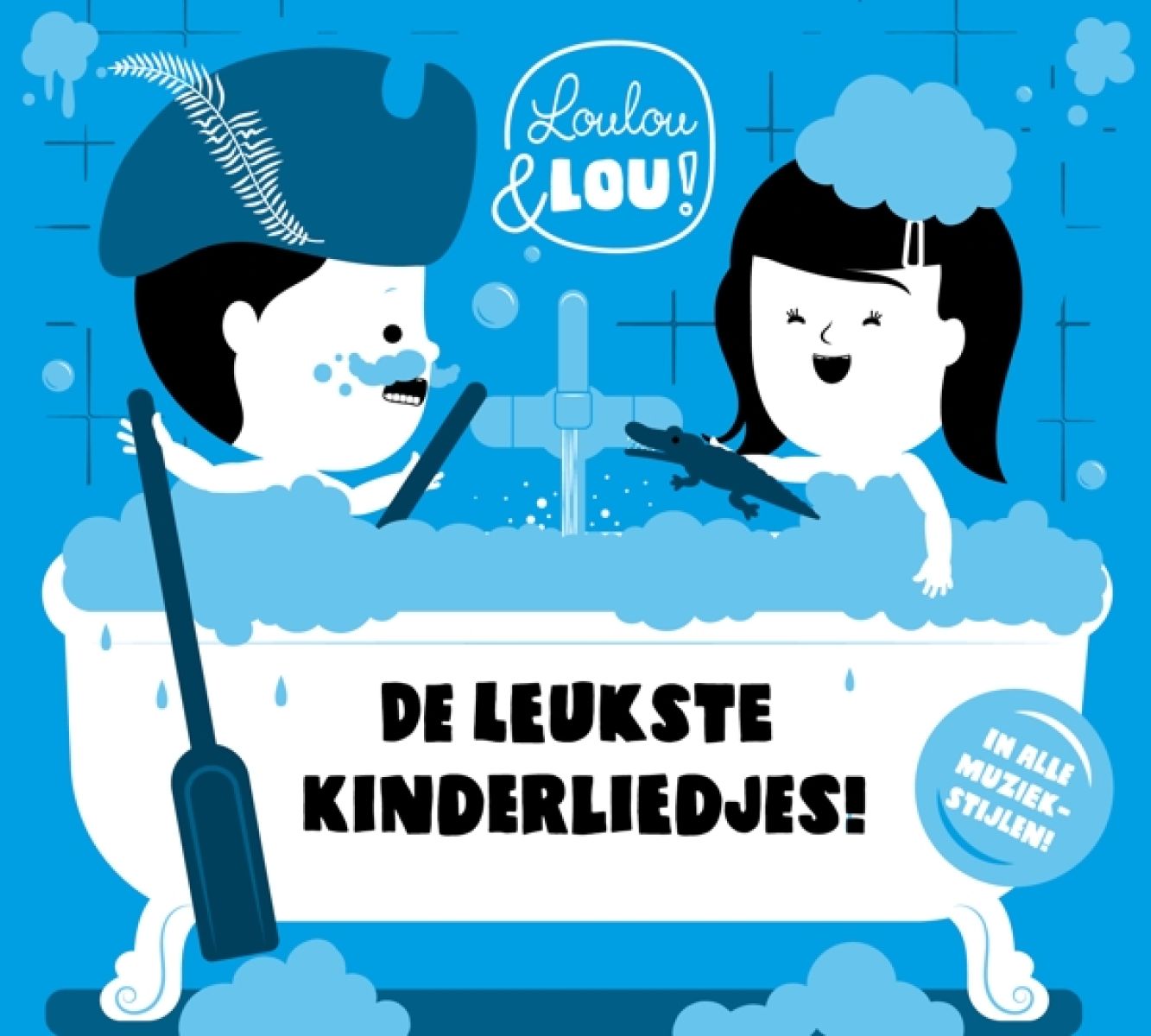 Afbeelding van Kinderliedjes Loulou En Lou - Kinderliedjes In Alle Stijlen
