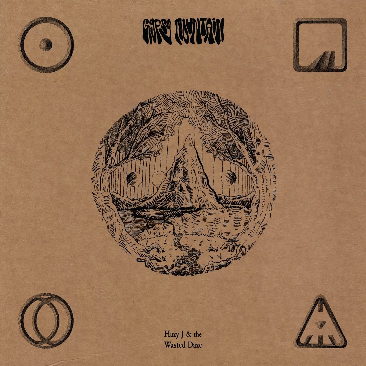 Afbeelding van Hazy J & The Wasted Daze - Gypsy Mountain/Silent Wizard
