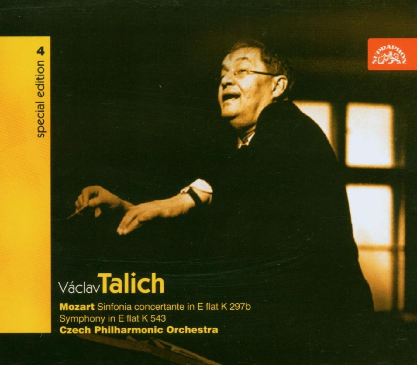 Afbeelding van Czech Philharmonic Orchestra, Václav Talich - Mozart: Sinfonia Concertante
