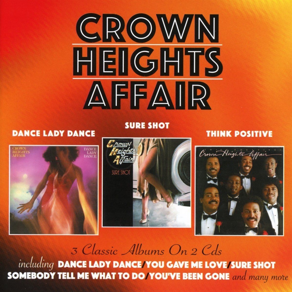 Afbeelding van Crown Heights Affair - Dance Lady Dance | Sure Shot | Think Positive