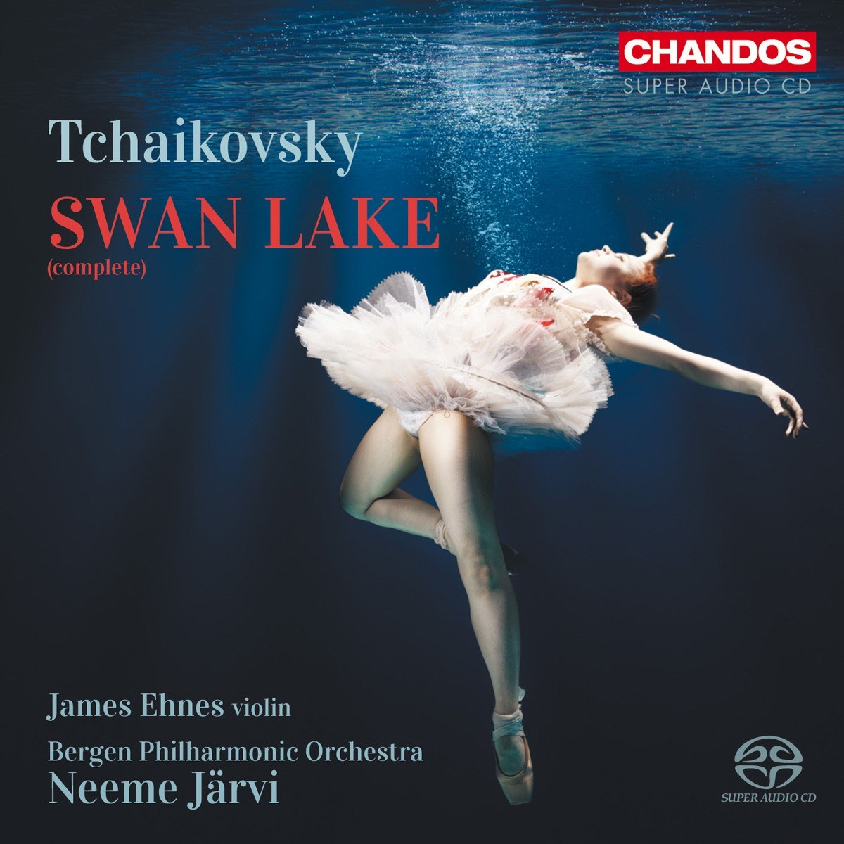 Afbeelding van James Ehnes, Bergen Philharmonic Orchestra, Neeme Järvi - Tsjaikovski: Swan Lake (Complete)