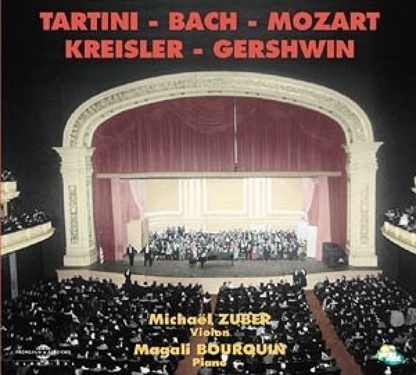 Afbeelding van Michaël Zuber & Magali Bourquin - Tartini - Bach - Mozart - Kreisler - Gerschwin