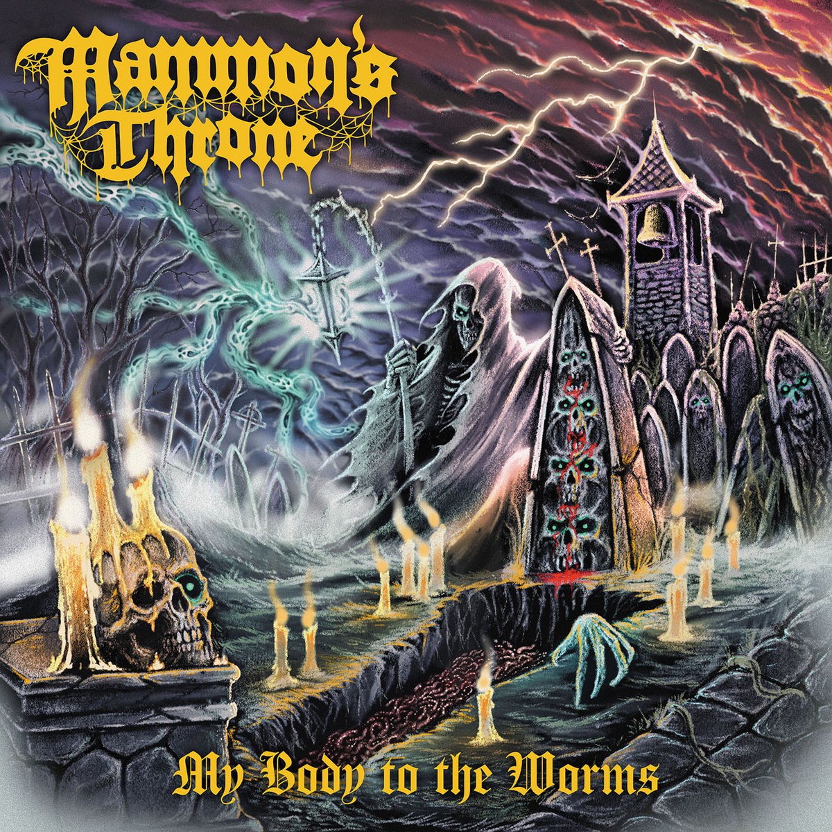 Afbeelding van Mammon's Throne - My Body To The Worms