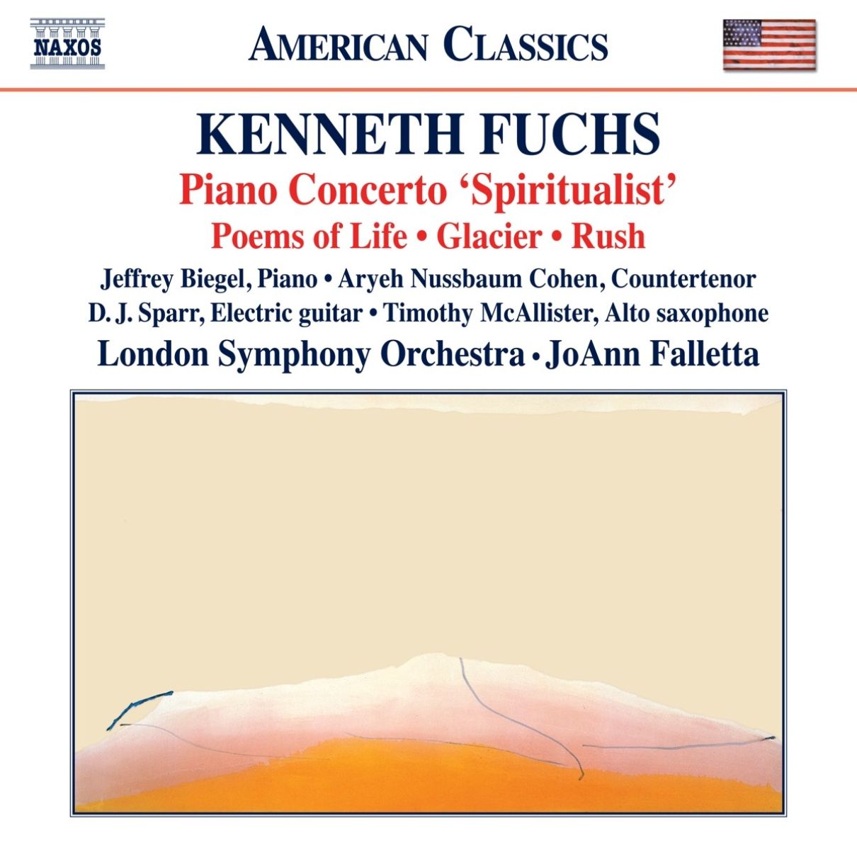 Afbeelding van Timothy McAllister, London Symphony Orchestra, JoAnn Falletta - Fuchs: Piano Concerto 'Spiritualist'|Poems Of Life|Glacier