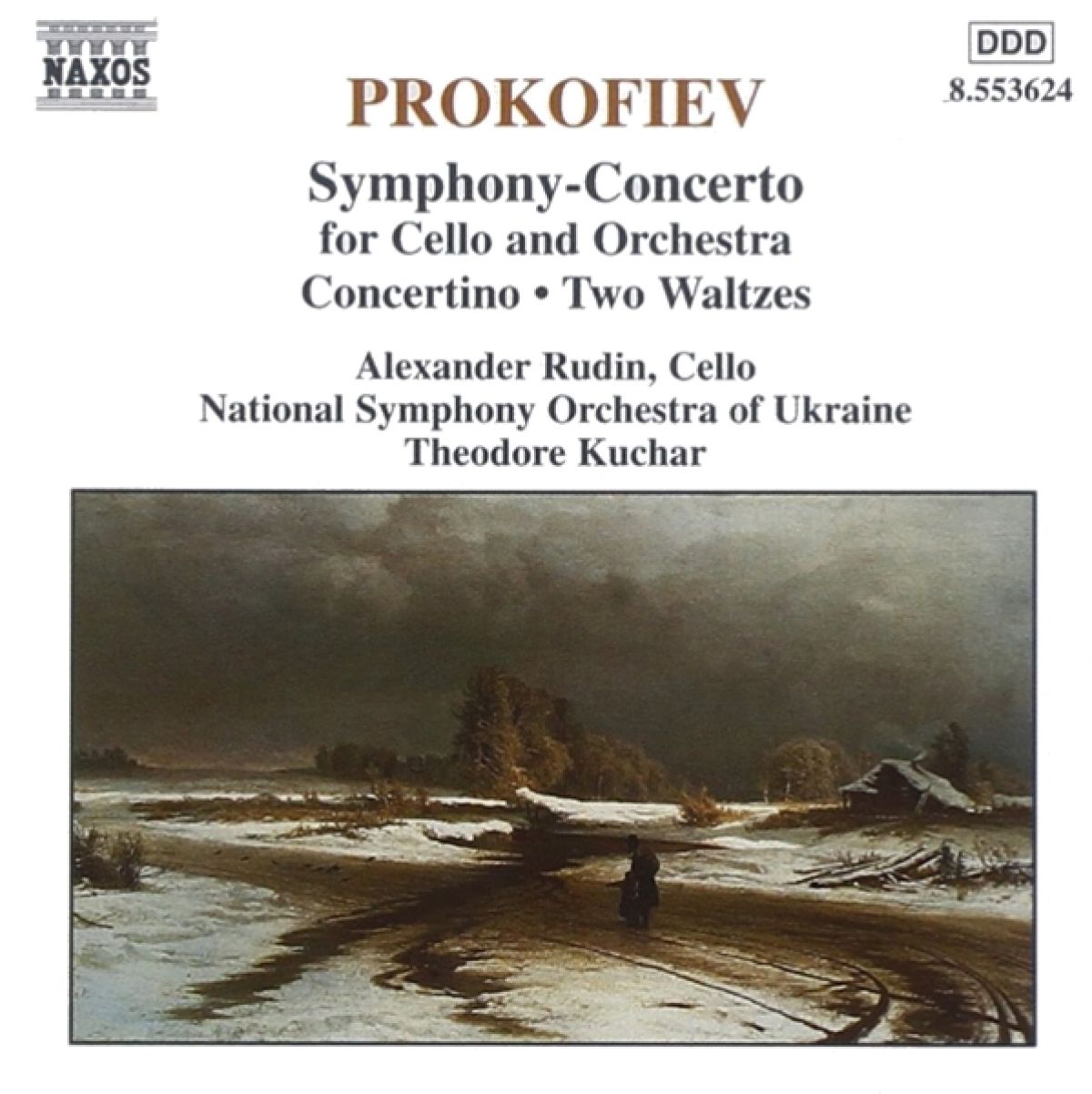 Afbeelding van Alexander Rudin, National Symphony Orchetra Of Ukraine, Theodore Kuchar - Prokofiev: Works For Cello & Orchestra
