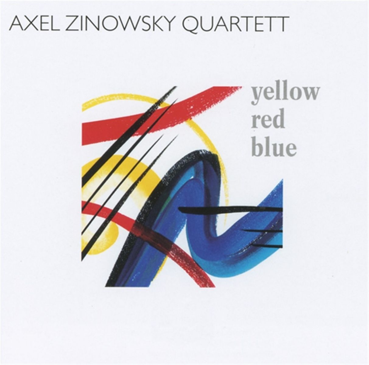 Afbeelding van Axel Zinowsky Quartett - Yellow Red Blue