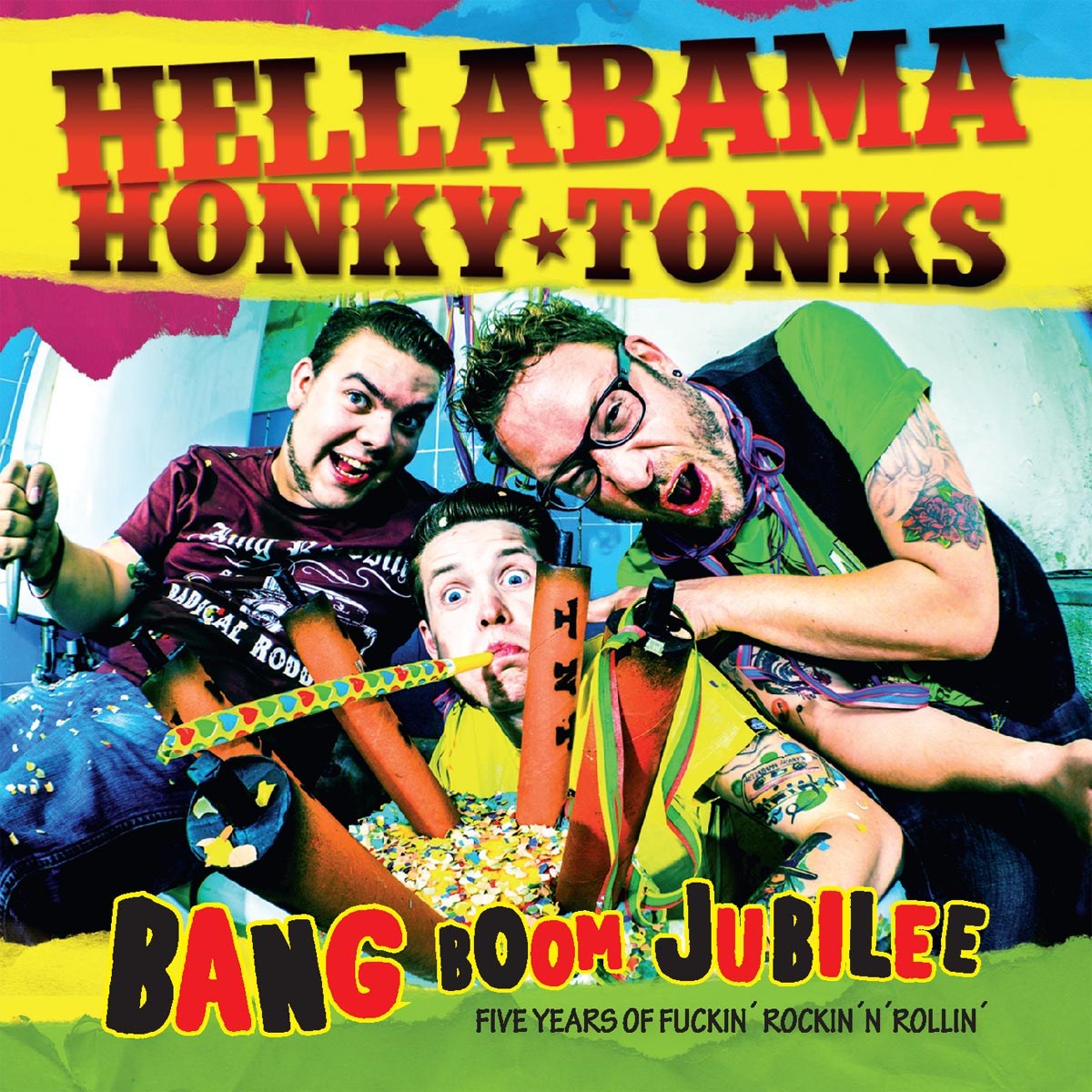 Afbeelding van Hellabama Honky Tonks - Bang Boom Jubilee