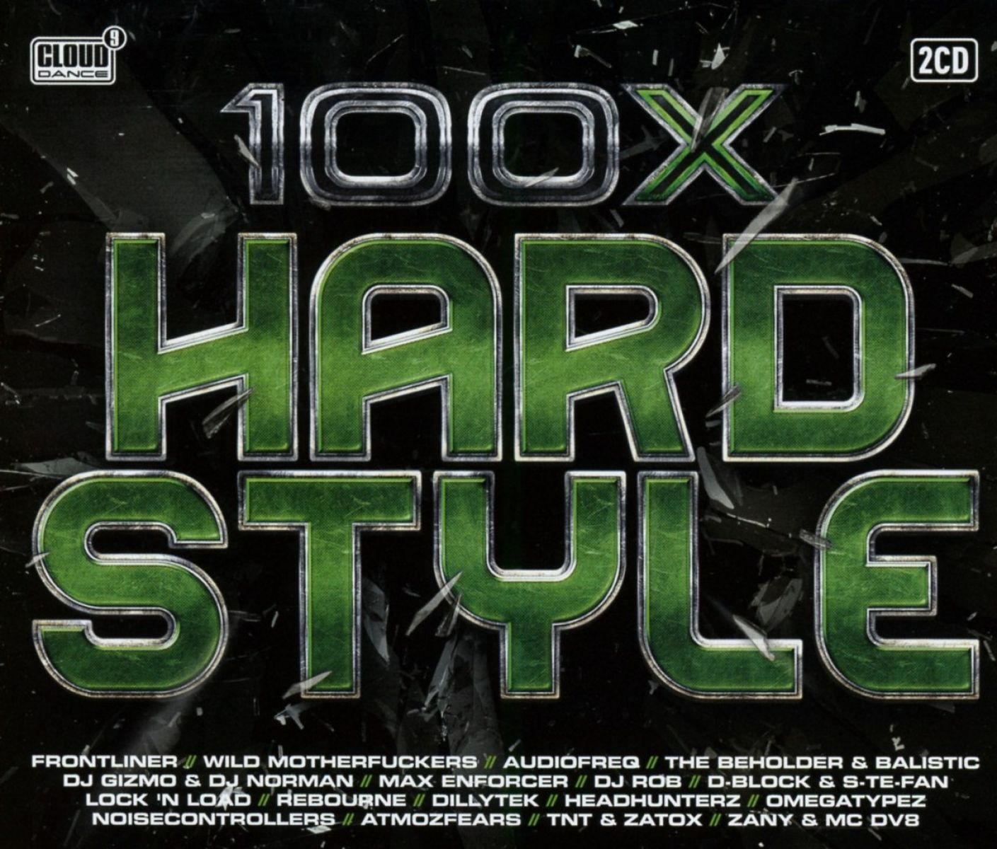 Afbeelding van Various Artists - 100 X Hardstyle