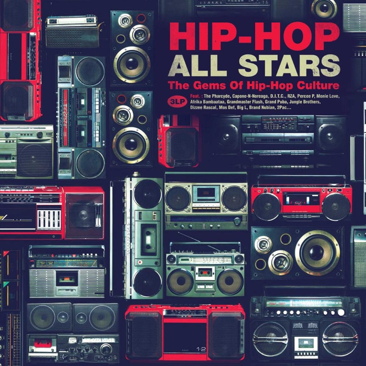 Afbeelding van Various Artists - Hip Hop All Stars : The Gems Of Hip Hop Culture