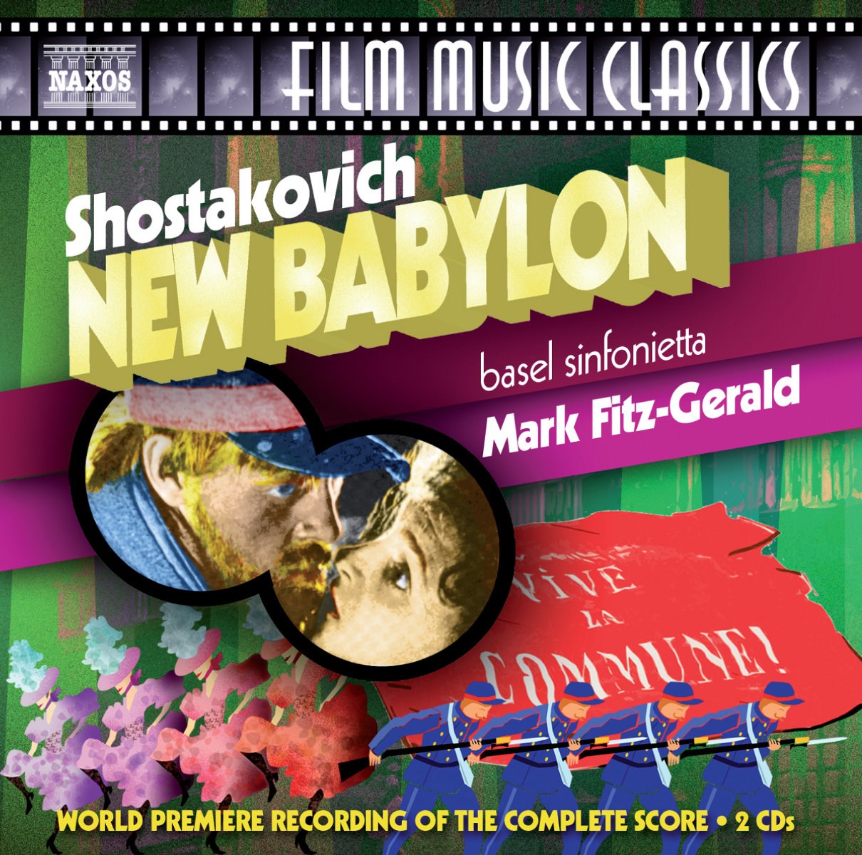 Afbeelding van Basel Sinfonietta, Mark Fitz-Gerald - Shostakovich: New Babylon (World Premiere Recording Of The Complete Score)