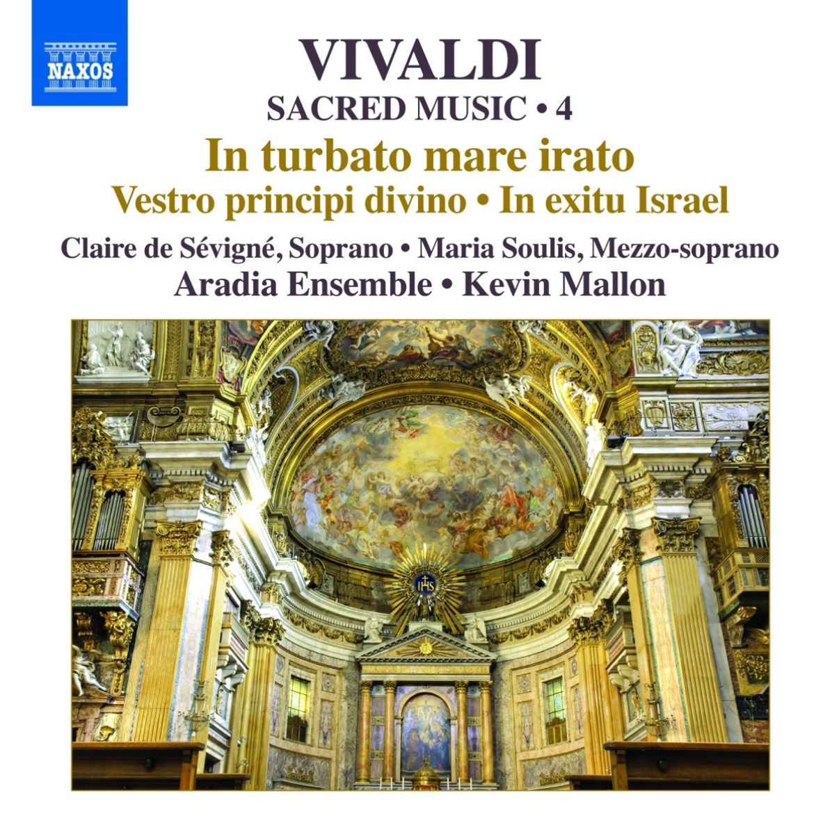 Afbeelding van Aradia Ensemble & Kevin Mallon - Vivaldi: Sacred Music Vol. 4