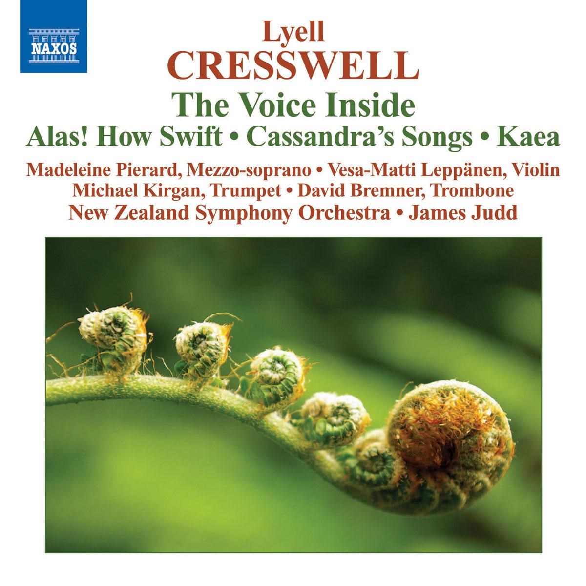 Afbeelding van Madeleine Pierard, New Zealand Symphony Orchestra, James Judd - Cresswell: The Voice Inside