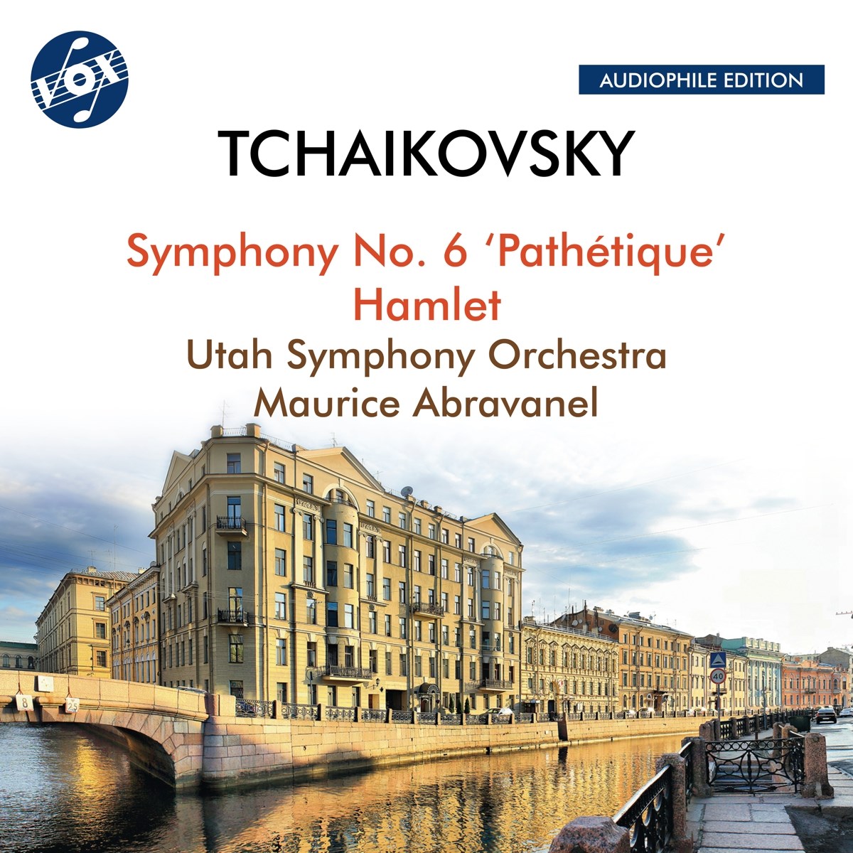 Afbeelding van Utah Symphony Orchestra, Maurice Abravanel - Tchaikovsky: Symphony No. 6 'Pathetique' - Hamlet