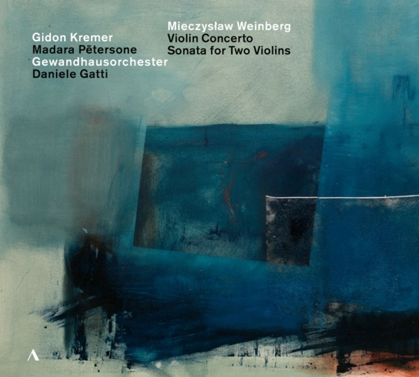 Afbeelding van Gidon Kremer, Madara Petersone, Gewandhausorchester Leipzig, Daniele Gatti - Weinberg: Violin Concerto | Sonata For Two Violins