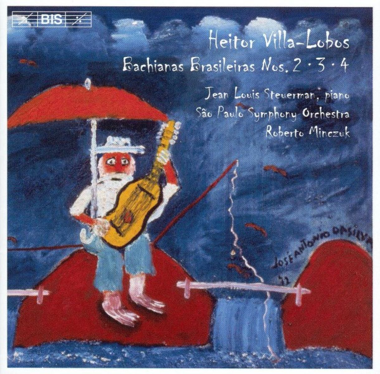 Afbeelding van Jean Louis Steuerman, São Paulo Symphony Orchestra - Bachianas Brasileiras 2, 3 & 4