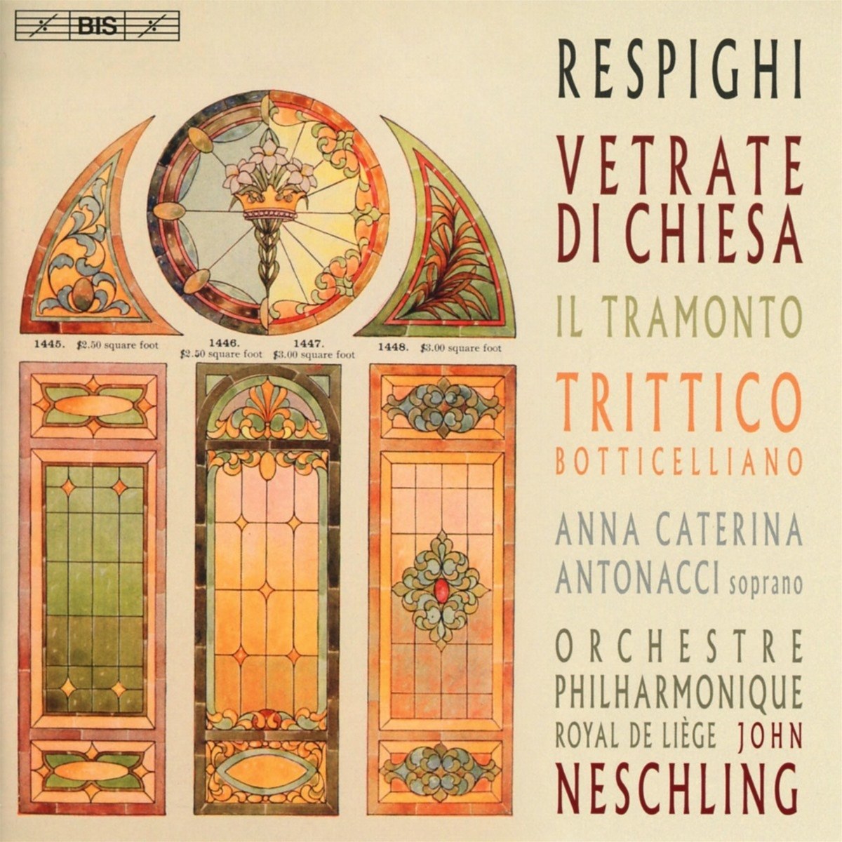 Orchestre Philharmonique Royal De Liegè, John Nechling - Respighi: Church Windows
