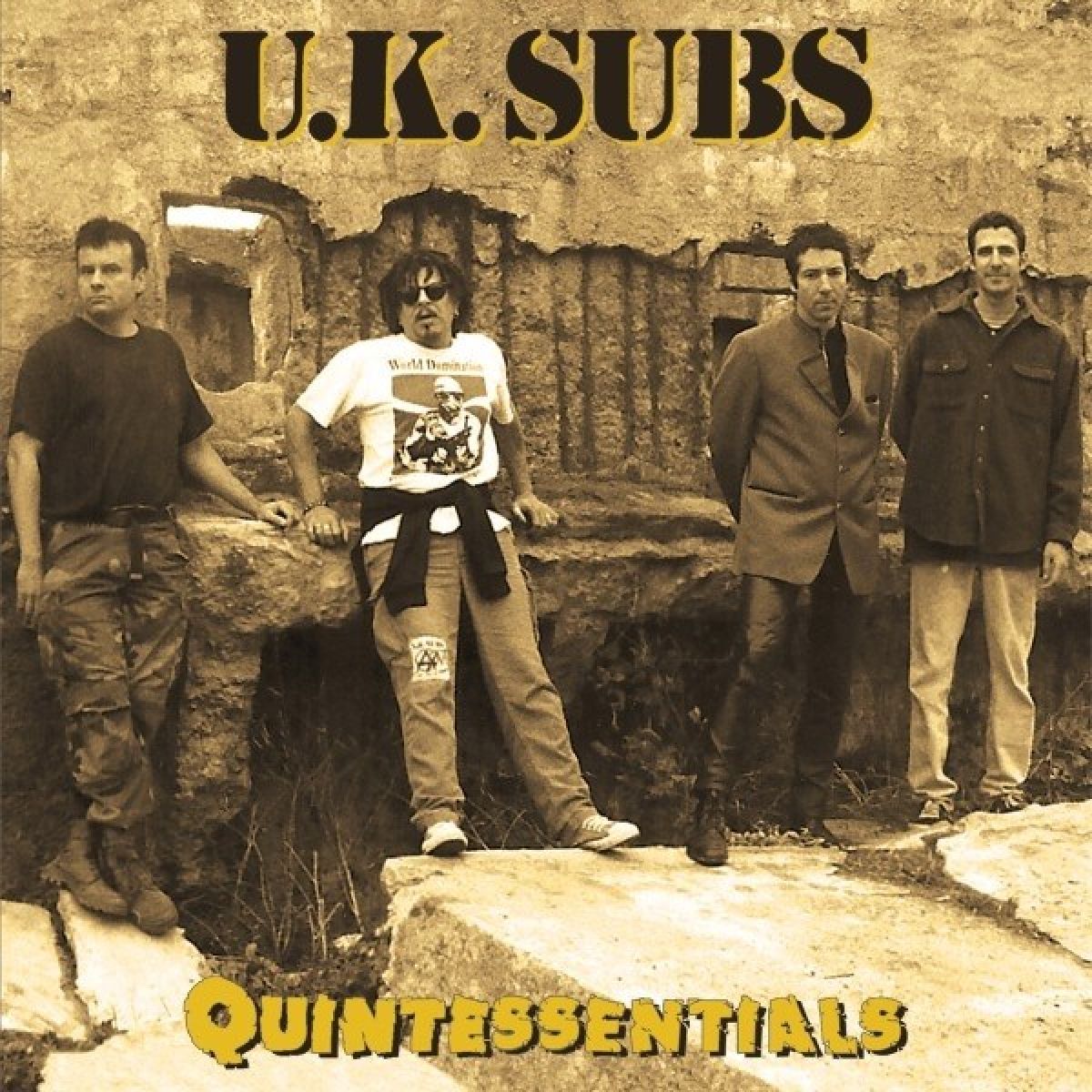 Afbeelding van Quintessentials (yellow / Black Splatter)
