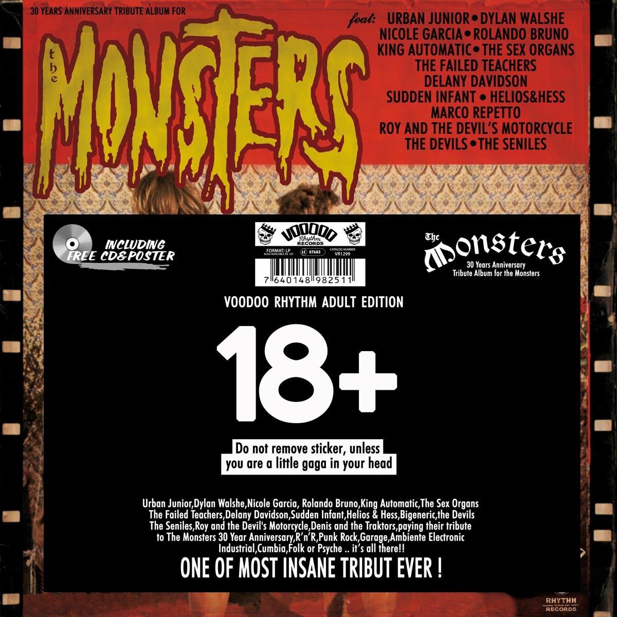 Various Artists - Tribute Album For The Monsters: Burn In Hell