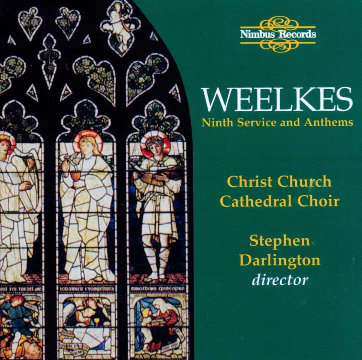 Afbeelding van Christ Church Cathedral Choir, Stephen Darlington - Weelkes: Ninth Service & Anthems