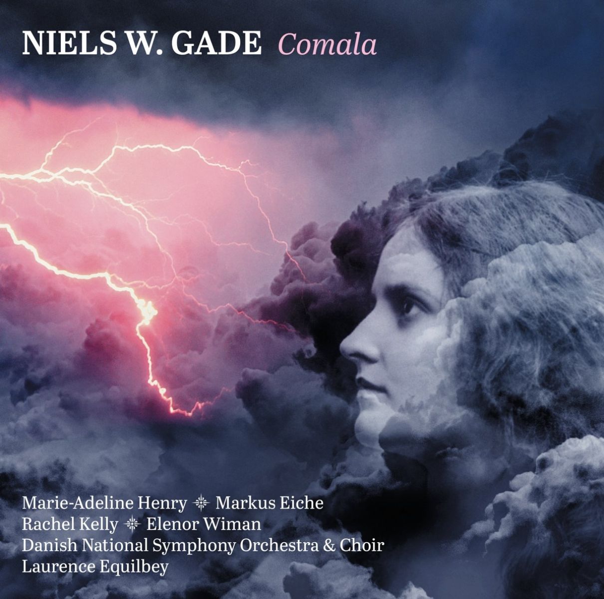 Afbeelding van Marie-Adeline Henry , Markus Eiche, Rachel Kelly, DR SymfoniOrkestret & DR Koncertkoret, Laurence Equilbey - Gade: Comala