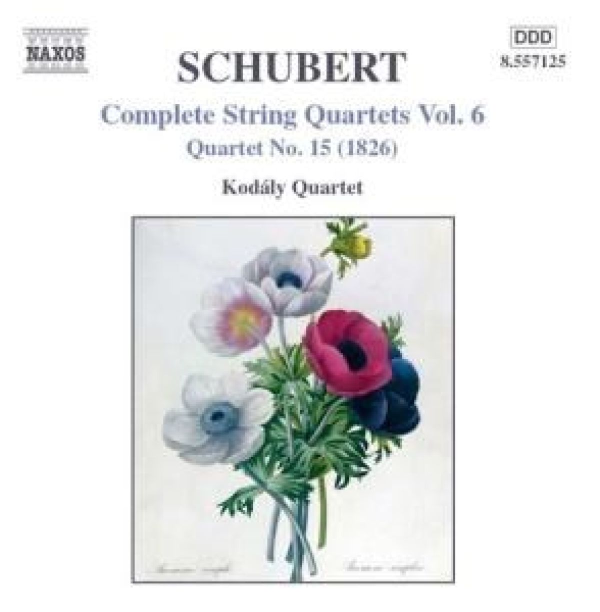 Afbeelding van Kodály Quartet - Schubert: String Quartet Nr. 15 | Five German