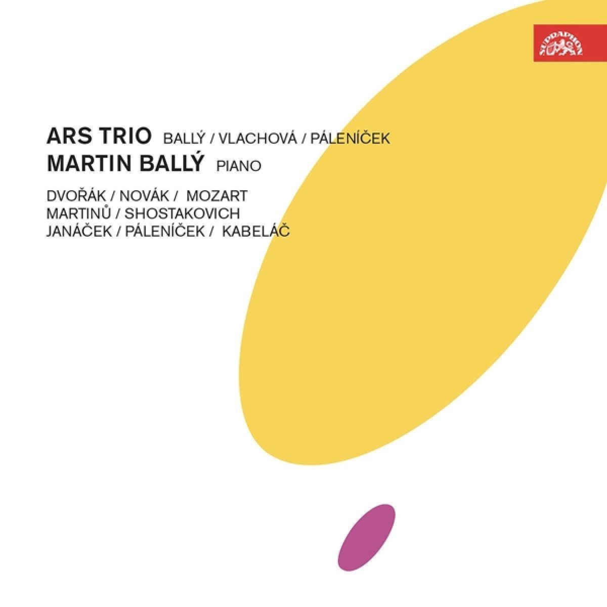 Afbeelding van Ars Trio, Martin Ballý - Dvořák| Novak | Mozart| Martinu | Shostakovich | Janacek | Palenicek | Kabelac