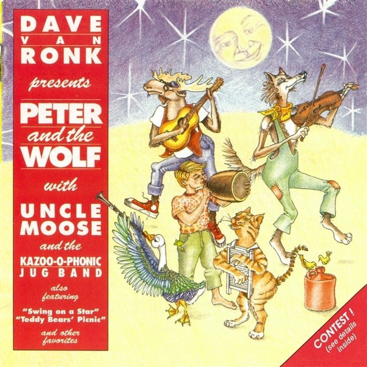 Afbeelding van Dave Van Ronk & Uncle Moose And The Kazoo-O-Phonic Jug Band - Peter & The Wolf